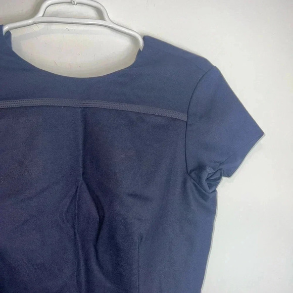 TORY BURCH DARK BLUE MIDI LENGTH SIZE 6 DRESS - Picture 6 of 15